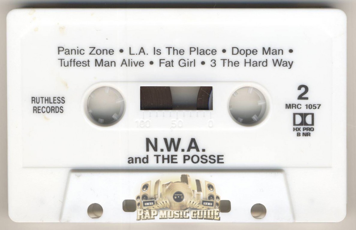 N.W.A. - And The Posse: 1st Press. Cassette Tape | Rap Music Guide